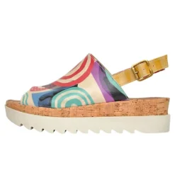 DOGO Gigi Sun Days Riemchensandalen - Mehrfarbig