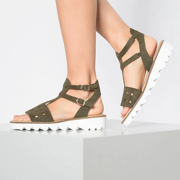 Gabor Riemchensandalen - Grün 2 Gabor Riemchensandalen - Grün – Bild 2