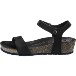 Panama Jack Capri Klassische Sandalen - Schwarz -Schuh Verkaufs-Shop 10755508 03