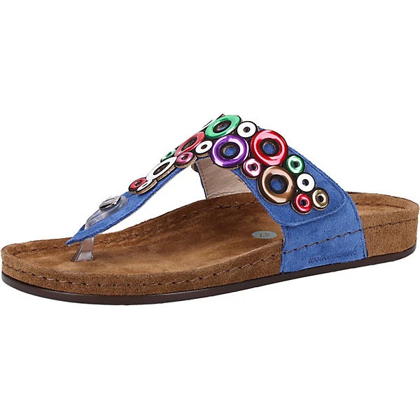 Zehensteg T-Steg-Sandalen - Blau 1 Zehensteg T-Steg-Sandalen - Blau