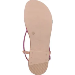 Scapa Sandalen T-Steg-Sandalen - Fuchsia -Schuh Verkaufs-Shop 11486211 07