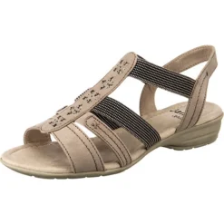 Jana Riemchensandalen - Grau