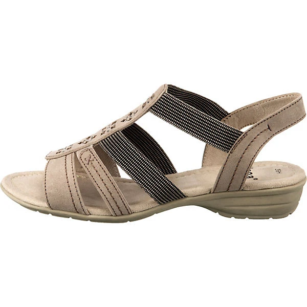 Jana Riemchensandalen - Grau 2 Jana Riemchensandalen - Grau – Bild 2