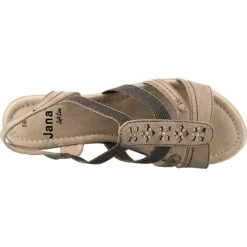 Jana Riemchensandalen - Grau 10 Jana Riemchensandalen - Grau -Schuh Verkaufs-Shop 12523407 06