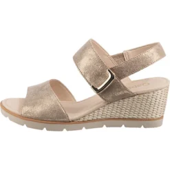 Gabor Keilsandaletten - Hellgrau -Schuh Verkaufs-Shop 12922268 03