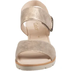 Gabor Keilsandaletten - Hellgrau -Schuh Verkaufs-Shop 12922268 04