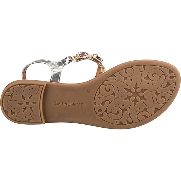 T-Steg-Sandalen - Mehrfarbig 7 T-Steg-Sandalen - Mehrfarbig – Bild 7