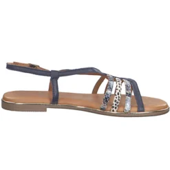 Tamaris Riemchensandalen - Blau-kombi -Schuh Verkaufs-Shop 13274990 04