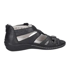 Waldläufer Damen Sandale Waldläufer Sandale Waldläufer Sandale Komfort-Sandalen - Schwarz -Schuh Verkaufs-Shop 13429386 05