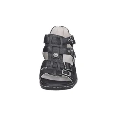 Waldläufer Damen Sandale Waldläufer Sandale Waldläufer Sandale Komfort-Sandalen - Schwarz -Schuh Verkaufs-Shop 13429386 07