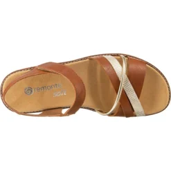Remonte Klassische Sandalen - Braun-kombi -Schuh Verkaufs-Shop 13478604 06