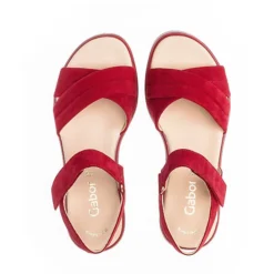 Gabor Riemchensandale Riemchensandalen - Rot -Schuh Verkaufs-Shop 14088343 03