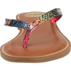 Buffalo Zehensteg T-Steg-Sandalen - Pink -Schuh Verkaufs-Shop 14322287 03