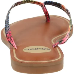Buffalo Zehensteg T-Steg-Sandalen - Pink -Schuh Verkaufs-Shop 14322287 05