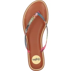 Buffalo Zehensteg T-Steg-Sandalen - Pink -Schuh Verkaufs-Shop 14322287 06