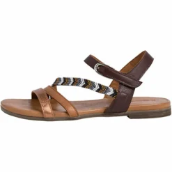 Tamaris Sandale Klassische Sandalen - Braun -Schuh Verkaufs-Shop 14420159 03