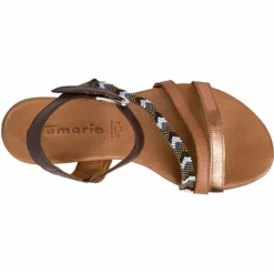 Tamaris Sandale Klassische Sandalen - Braun -Schuh Verkaufs-Shop 14420159 05