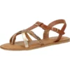 Scapa Zehensteg T-Steg-Sandalen - Braun