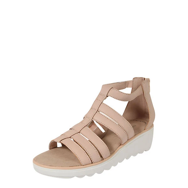 Clarks Riemensandale Jillian Nina Riemchensandalen - Rosa 1 Clarks Riemensandale Jillian Nina Riemchensandalen - Rosa