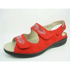 Sandalen/Sandaletten - Rot