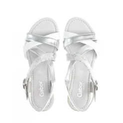 Gabor Riemchensandale Riemchensandalen - Silber -Schuh Verkaufs-Shop 15664574 03