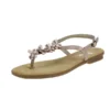 Rieker T-Steg-Sandalen - Rosa