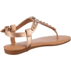 Metallic Fashion Riemchensandale -Schuh Verkaufs-Shop 16780352 05