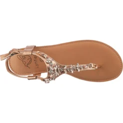 Metallic Fashion Riemchensandale -Schuh Verkaufs-Shop 16780352 06