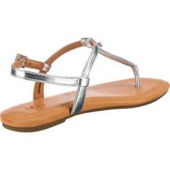 Ugg Madeena T-Steg-Sandalen - Silber -Schuh Verkaufs-Shop 16883458 05