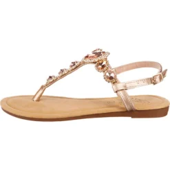 Limited Fashion Metallic T-Steg-Sandale 9 Limited Fashion Metallic T-Steg-Sandale -Schuh Verkaufs-Shop 16972450 03