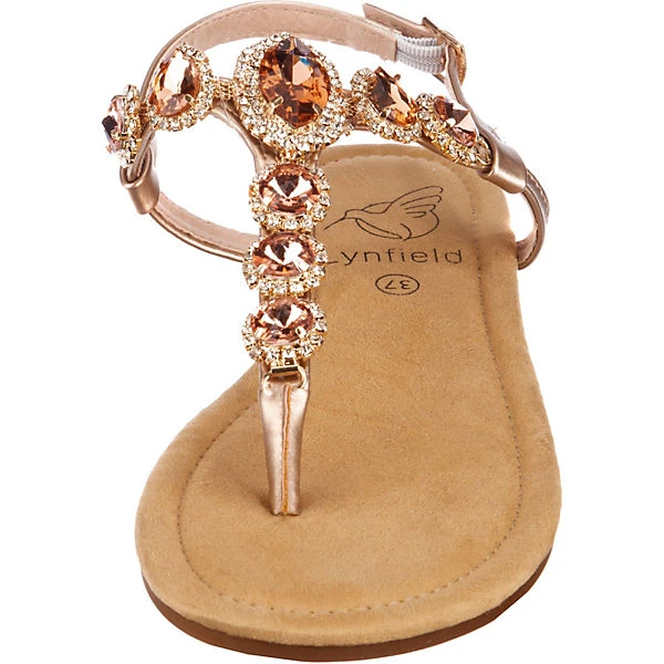 Limited Fashion Metallic T-Steg-Sandale 4 Limited Fashion Metallic T-Steg-Sandale – Bild 4