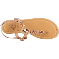 Limited Fashion Metallic T-Steg-Sandale 12 Limited Fashion Metallic T-Steg-Sandale -Schuh Verkaufs-Shop 16972450 06