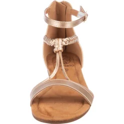 Metallic Fashion Riemchensandale - Rosegold -Schuh Verkaufs-Shop 16972452 04