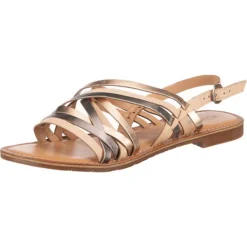 Kickers Etrusk Riemchensandalen - Rosegold