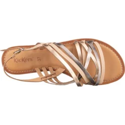 Kickers Etrusk Riemchensandalen - Rosegold -Schuh Verkaufs-Shop 17448119 06