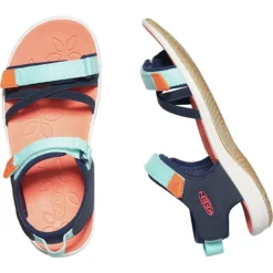 Keen Sandalen VERANO Für Mädchen - Blau-kombi -Schuh Verkaufs-Shop 17534013 04