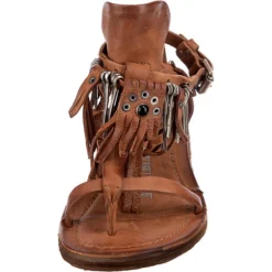A.S.98 Ramos T-Steg-Sandalen - Cognac -Schuh Verkaufs-Shop 17577206 04