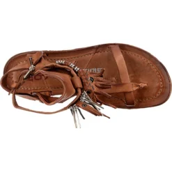 A.S.98 Ramos T-Steg-Sandalen - Cognac -Schuh Verkaufs-Shop 17577206 06
