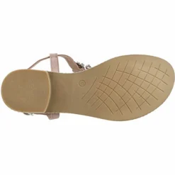 Marco Tozzi BY GUIDO MARIA KRETSCHMER Sandale T-Steg-Sandalen - Beige -Schuh Verkaufs-Shop 18428381 05