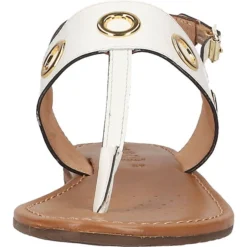 Geox Zehensteg T-Steg-Sandalen - Weiß -Schuh Verkaufs-Shop 18562820 03