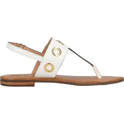 Geox Zehensteg T-Steg-Sandalen - Weiß -Schuh Verkaufs-Shop 18562820 04