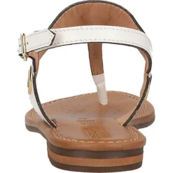 Geox Zehensteg T-Steg-Sandalen - Weiß -Schuh Verkaufs-Shop 18562820 05