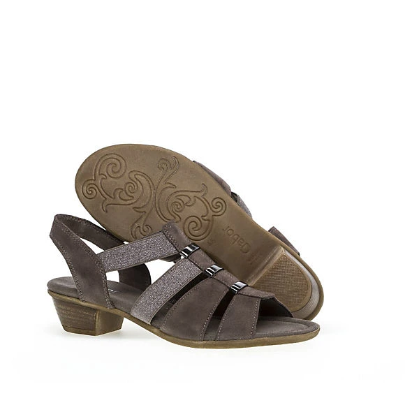 Gabor Riemchensandale Riemchensandalen - Grau 2 Gabor Riemchensandale Riemchensandalen - Grau – Bild 2
