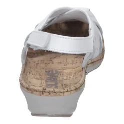Suave Slings Komfort-Sandalen - Weiß -Schuh Verkaufs-Shop 19075314 05