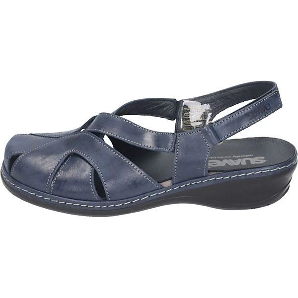 Suave Slings Komfort-Sandalen - Blau 2 Suave Slings Komfort-Sandalen - Blau – Bild 2