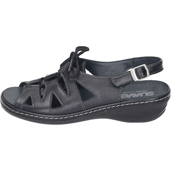 Suave Sandalen Komfort-Sandalen - Schwarz 2 Suave Sandalen Komfort-Sandalen - Schwarz – Bild 2