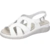 Suave Sandalen Komfort-Sandalen - Weiß