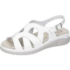 Suave Sandalen Komfort-Sandalen - Weiß