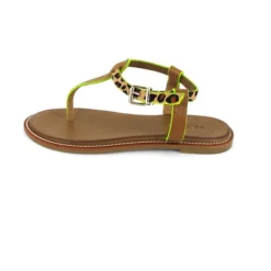 Inuovo Sandalette Sandals Camel-Leo- Neon Y Komfort-Sandalen - Braun -Schuh Verkaufs-Shop 19562154 04
