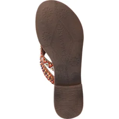 Lazamani Zehensteg T-Steg-Sandalen - Beige -Schuh Verkaufs-Shop 19870285 07